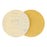 240 Grit - 6" Gold Hook & Loop No Hole Pattern Sanding Discs for DA Sanders - Box of 50