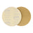 40 Grit - 6" Gold Hook & Loop No Hole Pattern Sanding Discs for DA Sanders - Box of 25