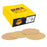 40 Grit - 6" Gold Hook & Loop No Hole Pattern Sanding Discs for DA Sanders - Box of 25