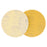 600 Grit - 6" Gold Hook & Loop No Hole Pattern Sanding Discs for DA Sanders - Box of 50