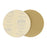 80 Grit - 6" Gold Hook & Loop No Hole Pattern Sanding Discs for DA Sanders - Box of 50