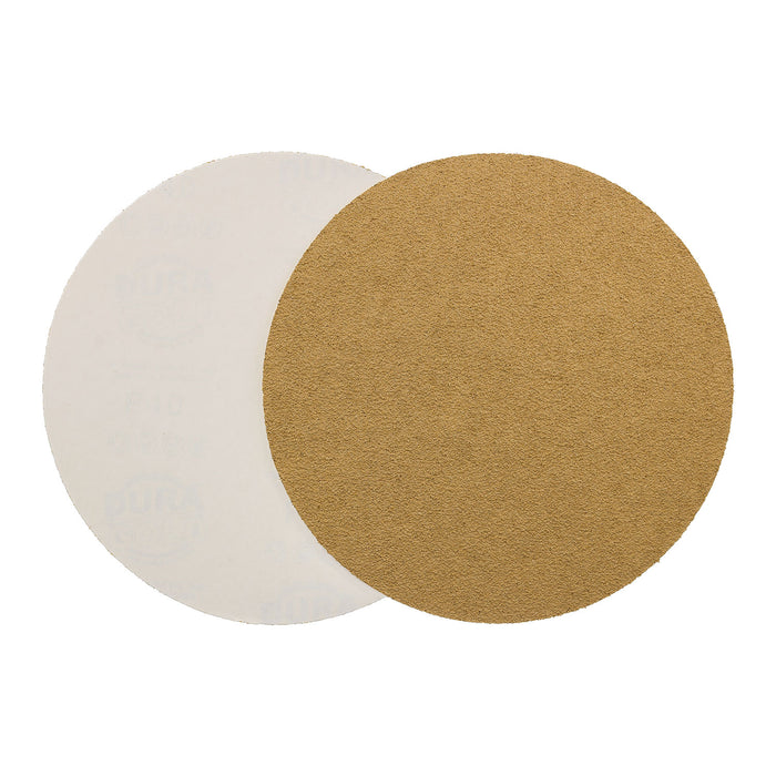 40 Grit - 8" Gold PSA Self Adhesive Stickyback Sanding Discs for DA Sanders - Box of 10