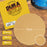 80 Grit - 8" Gold PSA Self Adhesive Stickyback Sanding Discs for DA Sanders - Box of 10