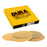 Variety Grit Pack - (40,80,120,220,320) - 8" Gold PSA Self Adhesive Stickyback Sanding Discs for DA Sanders - Box of 10