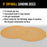 Dura-Gold Premium 9" Drywall Sanding Discs - 240 Grit (Box of 10) - 8 Hole Pattern Hook & Loop Aluminum Oxide Sandpaper - For Power Sander, Sand Wood