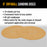 Dura-Gold Premium 9" Drywall Sanding Discs - 80 Grit (Box of 10) - 8 Hole Pattern Hook & Loop Aluminum Oxide Sandpaper - For Power Sander, Sand Wood