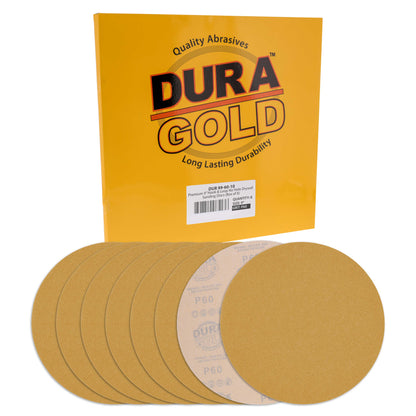 Premium 9" Drywall Sanding Discs, 60 Grit (Box of 8), Sandpaper Discs with Hook & Loop Backing, Aluminum Oxide Abrasive, For Power Sanders