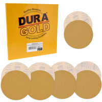 Premium 9" Drywall Sanding Disc Variety Pack Box - 60, 80, 120, 180, 240 Grit (2 Discs Each, 10 Total), Hook & Loop Aluminum Oxide Sandpaper