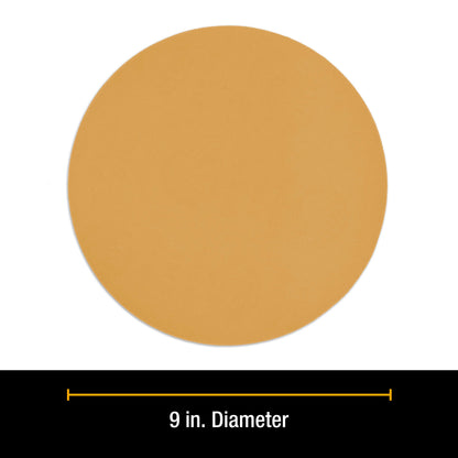 Premium 9" Drywall PSA Sanding Discs Variety Pack Box - 60, 80, 120, 180, 240 Grit (2 Each, 10 Total) - Self Adhesive Sandpaper For Sander