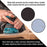 Dura-Gold Premium 6" Wet or Dry Sanding Discs - 1500 Grit (Box of 20) - Sandpaper Discs, Hook & Loop Backing, Silicon Carbide Cutting - Orbital Sander