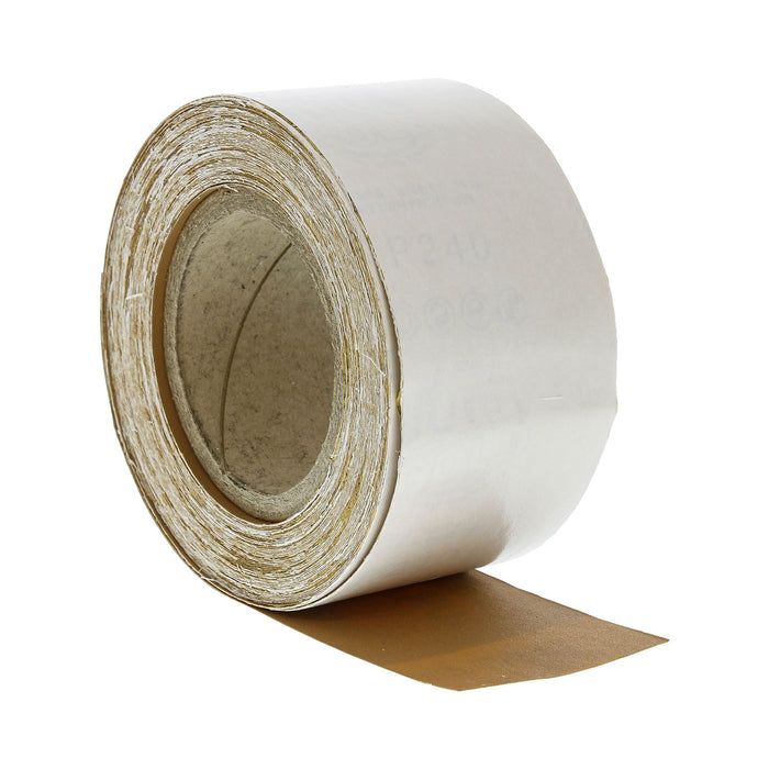 800 Grit Gold - Longboard Continuous Roll PSA Stickyback Self Adhesive Sandpaper 20 Yards Long by 2-3/4" Wide