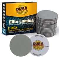 Elite Lumina 2” 2500 Grit Foam Finishing Sanding Discs, Box of 15
