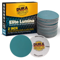 Elite Lumina 2” 5000 Grit Foam Finishing Sanding Discs, Box of 15