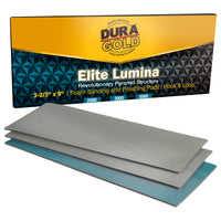 Dura-Gold Elite Lumina 3-2/3" x 9" Foam Sanding Sheets, Grits 2000 3000 5000