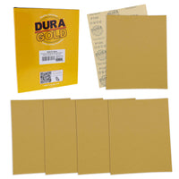 100 Grit, Full Size 9" x 11" Sheets, Wood Workers Gold - Box of 6 Sheets - Hand Sand Block Sanding, Cut to Use On Sanders