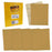 1000 Grit, Full Size 9" x 11" Sheets, Wood Workers Gold - Box of 10 Sheets - Hand Sand Block Sanding, Cut to Use On Sanders