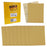 150 Grit, Full Size 9" x 11" Sheets, Wood Workers Gold - Box of 10 Sheets - Hand Sand Block Sanding, Cut to Use On Sanders