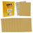 220 Grit, Full Size 9" x 11" Sheets, Wood Workers Gold - Box of 10 Sheets - Hand Sand Block Sanding, Cut to Use On Sanders