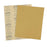 Full Size 9" x 11" Sheet Variety Pack - 80, 120, 150, 220 & 320 Grit (2 Sheets Each, 10 Total) - Wood Workers Gold, Sander