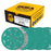 120 Grit 6" Green Film Sanding Discs, 49-Hole Pattern, Box of 50 - Heavy-Duty Dustless Hook & Loop Backing Sandpaper for DA & Random Orbital Sanders, Sand Auto Paint, Wood Furniture