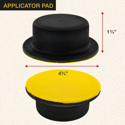 Premium Black Dry Guide Coat Kit, 7 Ounces (200 Grams) - Powder that Instantly Highlights Auto Bodyshop Repair Surface Imperfections Defects