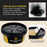 Dura-Gold Premium Black Dry Guide Coat Kit, 7 Ounces (200 Grams) - Powder that Instantly Highlights Auto Bodyshop Repair Surface Imperfections Defects