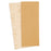 150 Grit - 1/2 Sheet Size Wood Workers Gold, 4-1/2" x 11" with Hook & Loop Backing - Box of 16 Sheets - Hand Sand Sander