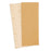 220 Grit - 1/2 Sheet Size Wood Workers Gold, 4-1/2" x 11" with Hook & Loop Backing - Box of 16 Sheets - Hand Sand Sander