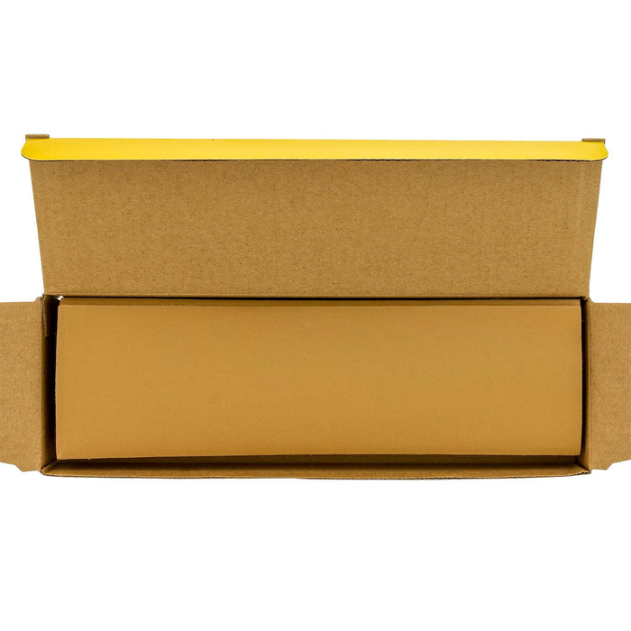 600 Grit - Gold - Hand Sanding Sandpaper Sheets Hook & Loop 9" x 2-2/3" - Box of 25