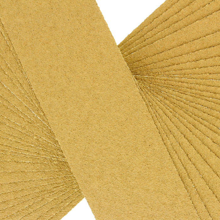 40 Grit - Gold - Longboard Sheets 2-3/4" wide by 16-1/2" long - PSA Self Adhesive Stickyback Sandpaper - Box of 20