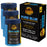 22" x 65' Pure Blue Pre-Taped Masking Film, (3 Pack) Painters Plastic Roll (0.4 Mil), Pull Down Drop Sheet, Pre-Taped Plastic Sheeting for Painting Protection on Auto, Walls, Furniture