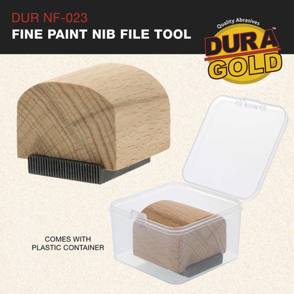 - Fine Paint Nib File Tool - Fix Paint Imperfections, Shave Off Surface Defects - Remove Runs, Dust, Dirt, Debris - Auto Car Finish Repair