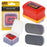 Dura-Gold Double-Sided Denibbing File with Magnetic Holder - Professional Automotive Paint Nib & Run Remover Tool - Shave Off Surface Defects Imperfections, Remove Runs, Sags, Dust Dirt, Car Detailing