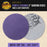 Premium 80 Grit 2" Purple Film Ceramic Sanding Discs, Box of 30 - Hook & Loop Backing Sandpaper for DA Sander, Drill, Grinder, Rotary Tool - Sand Auto Body Paint, Metal, Wood, Woodworking