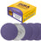 Premium 40 Grit 6" Purple Film Ceramic Sanding Discs, Box of 25 - Hook & Loop Backing Sandpaper for DA & Random Orbital Sanders - Fast Sharp-Cut Abrasive, Sand Auto Paint, Wood, Woodworking