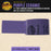 Premium 1000 Grit PSA Purple Film Ceramic Longboard Sandpaper, 2-3/4" Wide Continuous 20 Yard Roll - Self Adhesive Stickyback for Auto & Wood Air File Long Board Sanders, Hand Sanding Blocks
