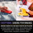 Premium 1000 Grit PSA Purple Film Ceramic Longboard Sandpaper, 2-3/4" Wide Continuous 20 Yard Roll - Self Adhesive Stickyback for Auto & Wood Air File Long Board Sanders, Hand Sanding Blocks