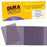 Premium 180 Grit 1/4 Sheet Size Purple Ceramic Mesh Sandpaper, Box of 16 - 4.5" x 5.5" Dustless Hook & Loop Backing, Palm Sanders, Sanding Blocks - Long-Lasting Fast Cut - Woodworking, Auto