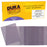 Premium 320 Grit 1/4 Sheet Size Purple Ceramic Mesh Sandpaper, Box of 16 - 4.5" x 5.5" Dustless Hook & Loop Backing, Palm Sanders, Sanding Blocks - Long-Lasting Fast Cut - Woodworking, Auto