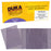 Premium 600 Grit 1/4 Sheet Size Purple Ceramic Mesh Sandpaper, Box of 16 - 4.5" x 5.5" Dustless Hook & Loop Backing, Palm Sanders, Sanding Blocks - Long-Lasting Fast Cut - Woodworking, Auto