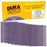 Premium 1/4 Sheet Size Purple Ceramic Mesh Sandpaper, 20 Sheet Variety Pack, Grits 80, 100, 120, 150, 180, 220, 240, 320, 400, 600 - Dustless Hook & Loop Backing, Palm Sanders, Sanding Block