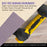 Premium 180 Grit Purple Ceramic Mesh Longboard Sandpaper, 2-3/4" Wide Continuous 10 Yard Roll - Dustless Hook & Loop Backing for Auto & Woodworking Air File Long Board Sanders, Sanding Block