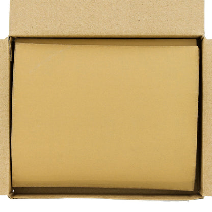 600 Grit - 1/4 Sheet Hook & Loop Sandpaper 5.5" x 4.5" - For Automotive & Wookworking Palm Sanders - Box of 25