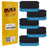 Dura-Gold Premium Drywall Sanding Sheets - 80, 120, 150, 180, 240 Grit (2 Each, 10 Total) Die-Cut, Fit Tools Sanders, Silicon Carbide Sandpaper