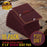 Dura-Gold Premium 6" x 9" Maroon General Purpose Scuff Pads, Box of 10 - Scuffing, Sanding, Surface Adhesion Preparation Paint Primer Auto Autobody