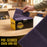 Dura-Gold Premium 6" x 9" Purple Medium Fine Scuff Pads, Box of 10 - Scuffing, Sanding, Cleaning, Auto Paint Color Blend Surface Adhesion Preparation