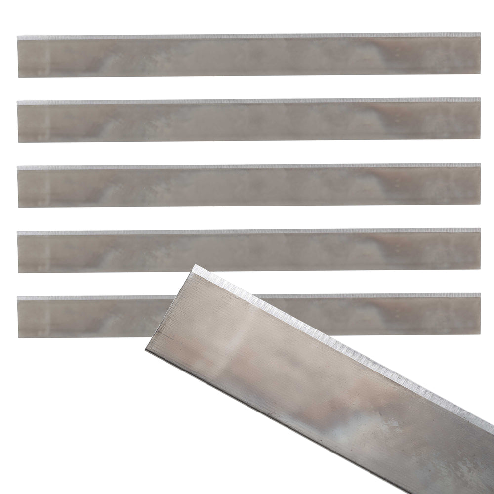 Dura-Gold Replacement 8-inch Floor Razor Scraper Blades, Pack of 5 - Sharp, Durable, Hardened Steel Razors, Removal of Floor Covering, Tile, Vinyl