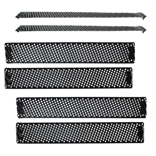 Dura-Gold 10-Inch Flat Standard Cut Replacement Blade, Pack of 6 - Steel Shaver Cheesegrater Rasp for Auto Body Filler, Car Dent Repairs