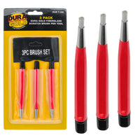 Fiberglass Spot Scratch Brush Pen Tool, Pack of 3 - Clean, Sand, Scuff Surfaces, Remove Rust & Corrosion, Prep Sanding Auto Paint Scratches