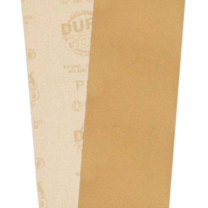 Premium 120 Grit Gold Longboard Continuous Sandpaper Roll, 2-3/4" Wide, 12 Yards Long, Hook & Loop Backing - Automotive, Woodworking Sanding